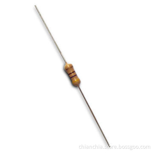 Carbon Film Resistor, Available in Various Specifications and Sizes